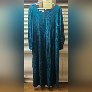 Vintage Sarah Elizabeth Teal Dress
